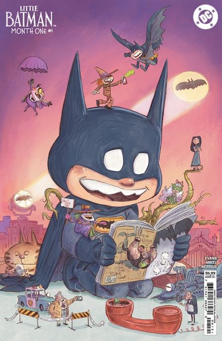 DC Comics Comic Books LITTLE BATMAN MONTH ONE #1 (OF 4) CVR B PATRICK BALLESTEROS CARD STOCK VAR 76194138627000121 0924DC218