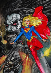 DC Comics Comic Books LOBO #4 CVR E SIMON BISLEY SUPERGIRL MOVIE CARD STOCK VAR 76194139718400451 0426DC0040