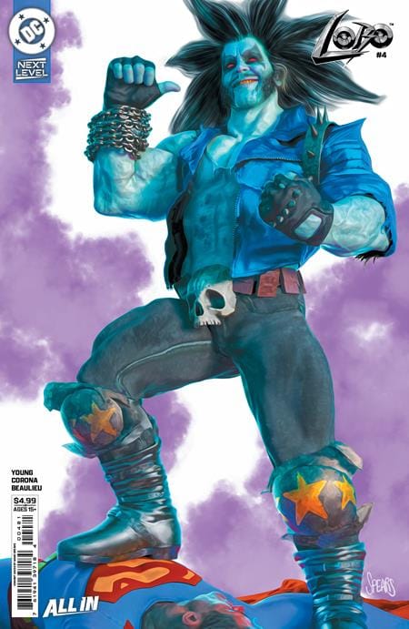 DC Comics Comic Books LOBO #4 CVR G MARK SPEARS CARD STOCK VAR 76194139718400481 0426DC8262