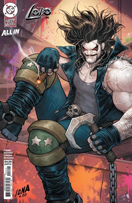 DC Comics Comic Books LOBO #6 CVR B DAVID NAKAYAMA CARD STOCK VAR (Release Date: 08/19/2026) 76194139718400621 0626DC0051