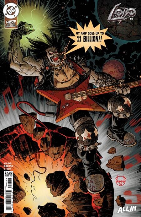 DC Comics Comic Books LOBO #7 CVR B DAVE JOHNSON CARD STOCK VAR (Release Date: 09/16/2026) 76194139718400721 0726DC0025