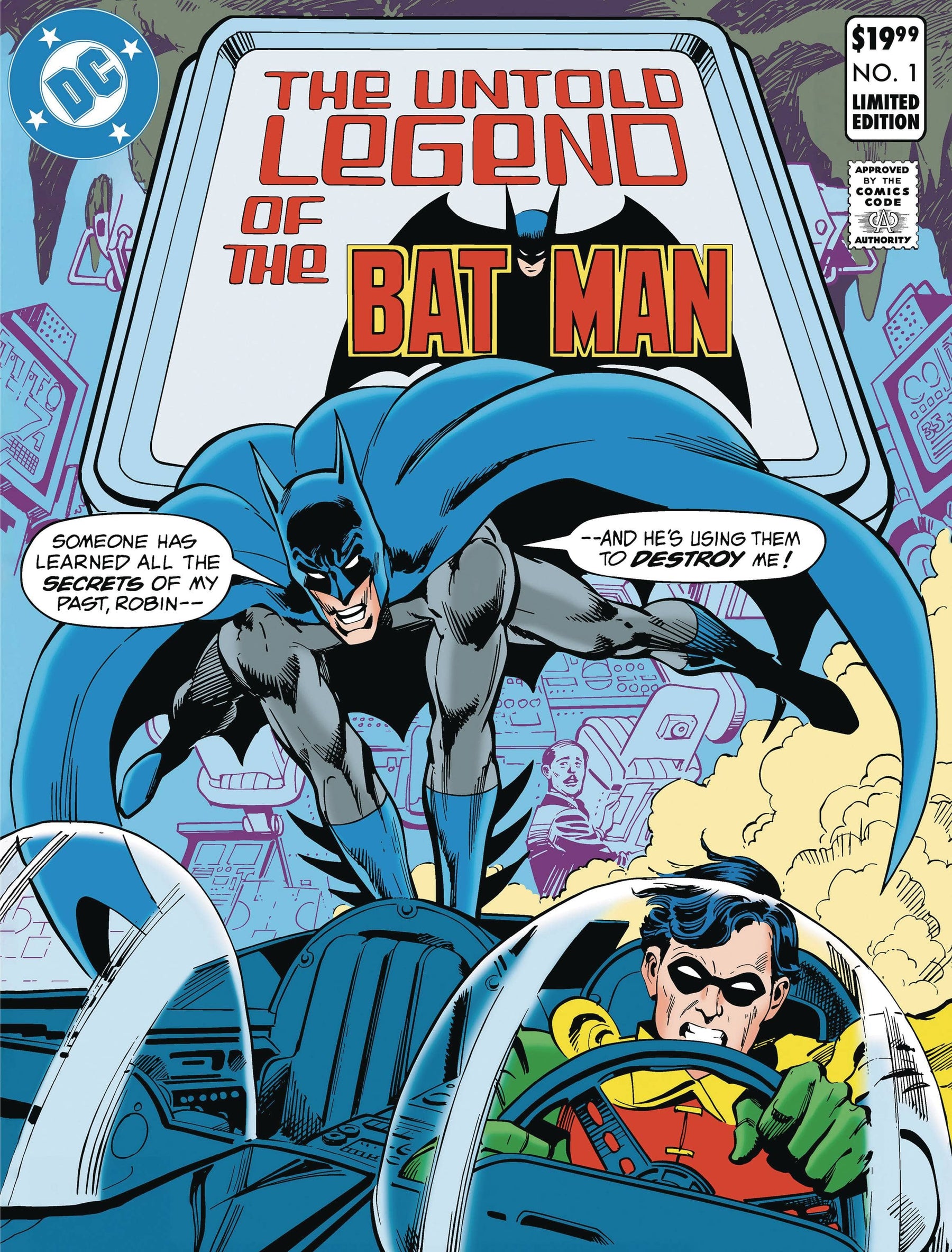 LTD EDN UNTOLD LEGEND OF BATMAN #1 CVR B GARCIA-LOPEZ FOIL