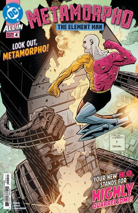 DC Comics Comic Books METAMORPHO THE ELEMENT MAN #4 CVR A STEVE LIEBER 76194138620100411 0125DC188