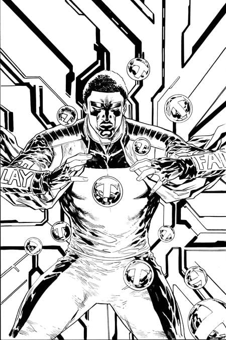 DC Comics Comic Books MR TERRIFIC YEAR ONE #5 (OF 6) CVR B KEN LASHLEY CARD STOCK VAR 76194138938700521 0725DC195