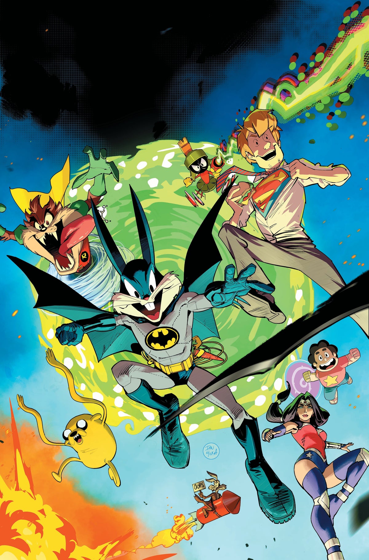 DC Comics Comic Books MULTIVERSUS COLLISION DETECTION #4 (OF 5) CVR A DAN MORA 76194138016200411 0824DC190