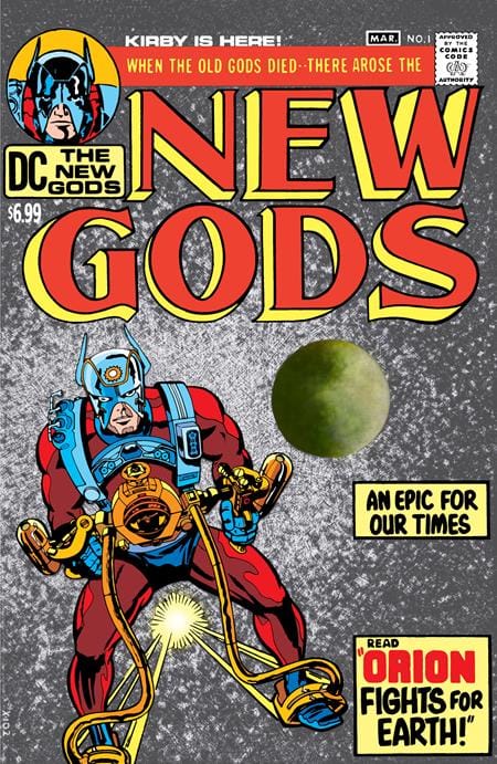 DC Comics Comic Books NEW GODS #1 FACSIMILE EDITION CVR B JACK KIRBY FOIL VAR 76194139532600131 1125DC0198