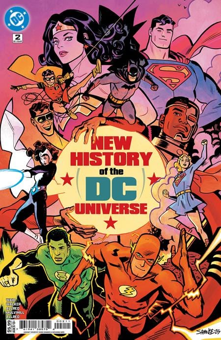 DC Comics Comic Books NEW HISTORY OF THE DC UNIVERSE #2 (OF 4) CVR A CHRIS SAMNEE 76194138575400211 0525DC203