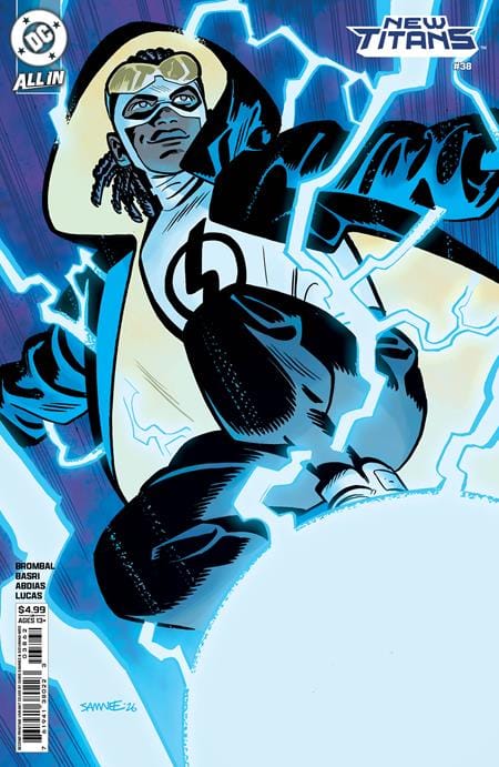 DC Comics Comic Books NEW TITANS #38 Second Printing Cvr B Chris Samnee Cardstock Var (Release Date: 10/14/2026) 76194138022303862 0826DC8227