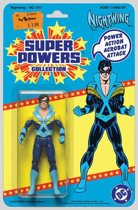 DC Comics Comic Books NIGHTWING #117 CVR D JASON GEYER & ALEX SAVIUK DC SUPER POWERS CARD STOCK VAR 76194134174311751 0624DC088