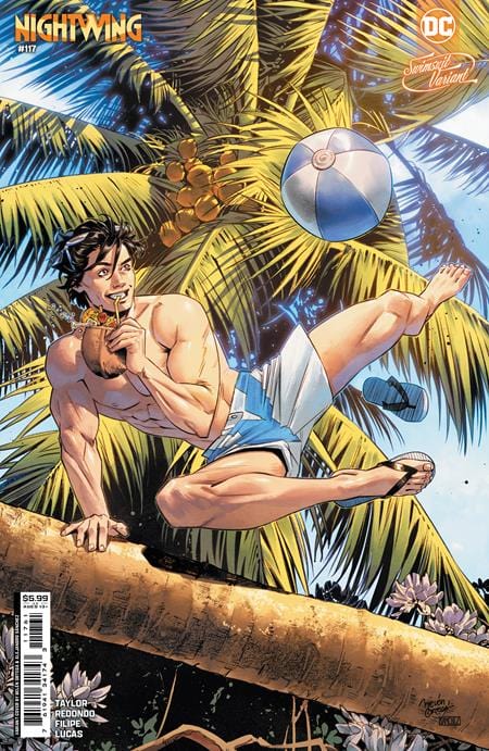 DC Comics Comic Books NIGHTWING #117 CVR E BELEN ORTEGA SWIMSUIT CARD STOCK VAR 76194134174311761 0624DC089