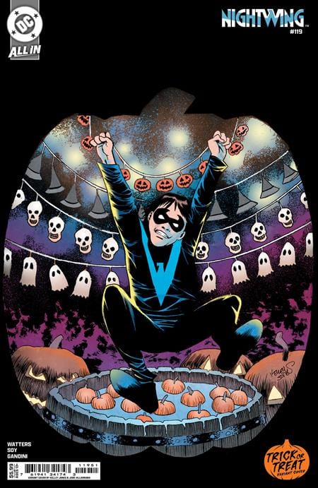 DC Comics Comic Books NIGHTWING #119 CVR D KELLEY JONES TRICK OR TREAT CARD STOCK VAR 76194134174311951 0824DC098
