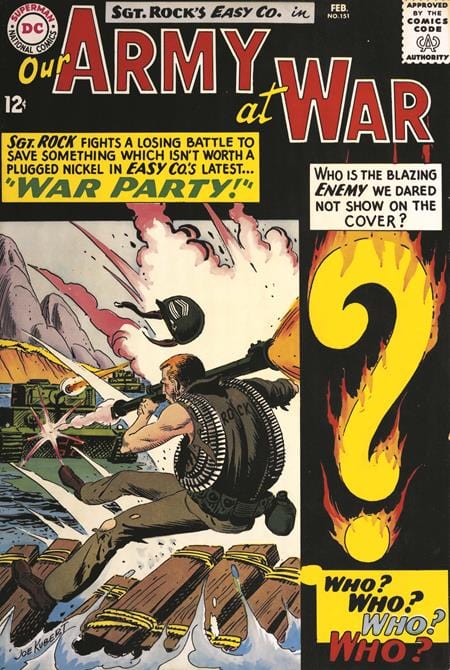 DC Comics Comic Books OUR ARMY AT WAR #151 FACSIMILE EDITION CVR A JOE KUBERT 76194138704800111 0325DC208