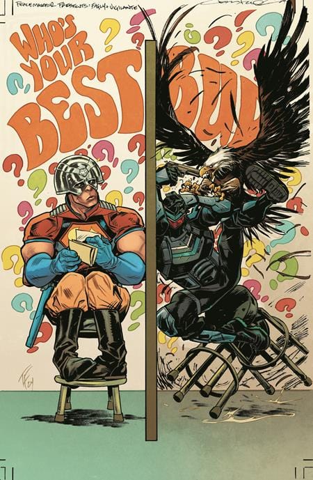 DC Comics Comic Books PEACEMAKER PRESENTS THE VIGILANTE EAGLY DOUBLE FEATURE #2 (OF 5) CVR B TOM FOWLER CARD STOCK VAR (MR) 76194138407800221 0225DC187