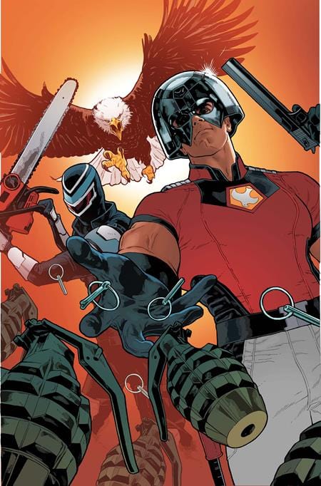 DC Comics Comic Books PEACEMAKER PRESENTS THE VIGILANTE EAGLY DOUBLE FEATURE #4 (OF 5) CVR B JEFF SPOKES CARD STOCK VAR (MR) 76194138407800431 0425DC222