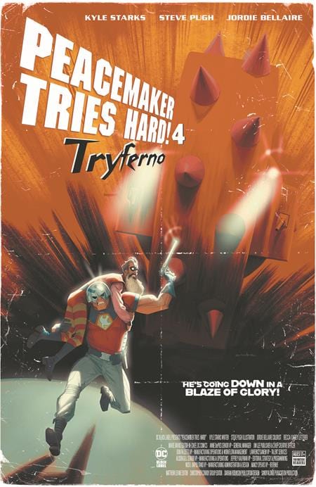 DC Comics Comic Books PEACEMAKER TRIES HARD #4 (OF 6) CVR C KRIS ANKA MOVIE POSTER VAR (MR) 76194137819000441 0623DC225