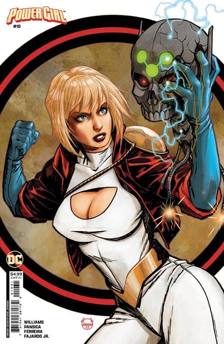 DC Comics Comic Books POWER GIRL #10 CVR C DAVE JOHNSON CARD STOCK VAR (HOUSE OF BRAINIAC) 76194138173201031 0424DC110