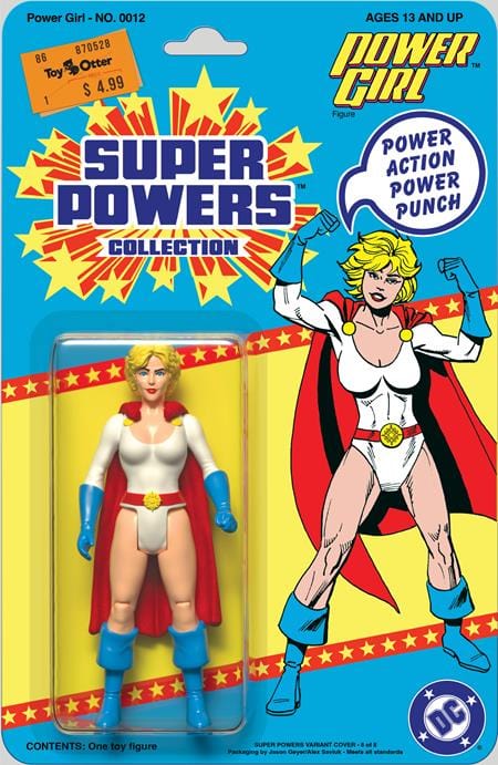 DC Comics Comic Books POWER GIRL #12 CVR D JASON GEYER & ALEX SAVIUK DC SUPER POWERS CARD STOCK VAR 76194138173201261 0624DC147