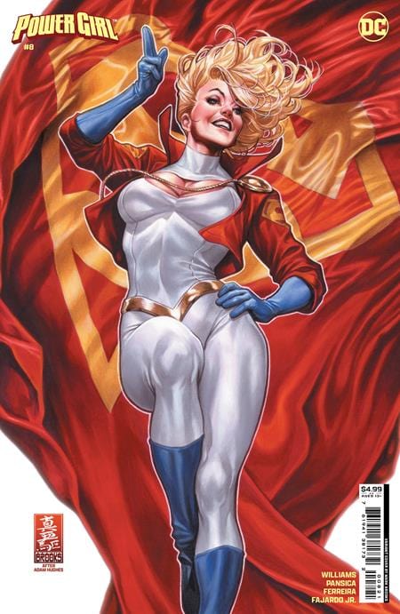 DC Comics Comic Books POWER GIRL #8 CVR B MARK BROOKS CARD STOCK VAR (HOUSE OF BRAINIAC) 76194138173200821 0224DC091