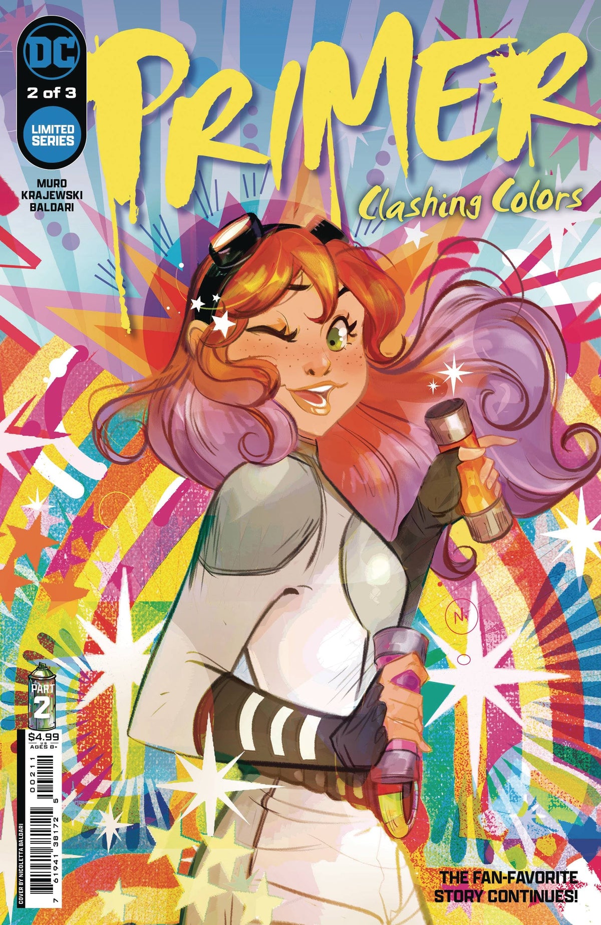 DC COMICS Comic Books PRIMER CLASHING COLORS #2 (OF 3) 76194138172500211