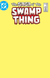 DC Comics Comic Books SAGA OF THE SWAMP THING #21 FACSIMILE EDITION CVR B BLANK CARD STOCK VAR 76194139516600121 0326DC0176