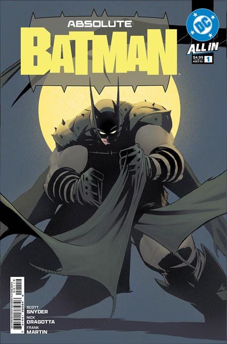 DC Comics Comic Books > Signed ABSOLUTE BATMAN #1 Ninth Printing [SIGNED BY NICK DRAGOTTA & SCOTT SNYDER] TE-0825DC8313-SIGNED-NOV26