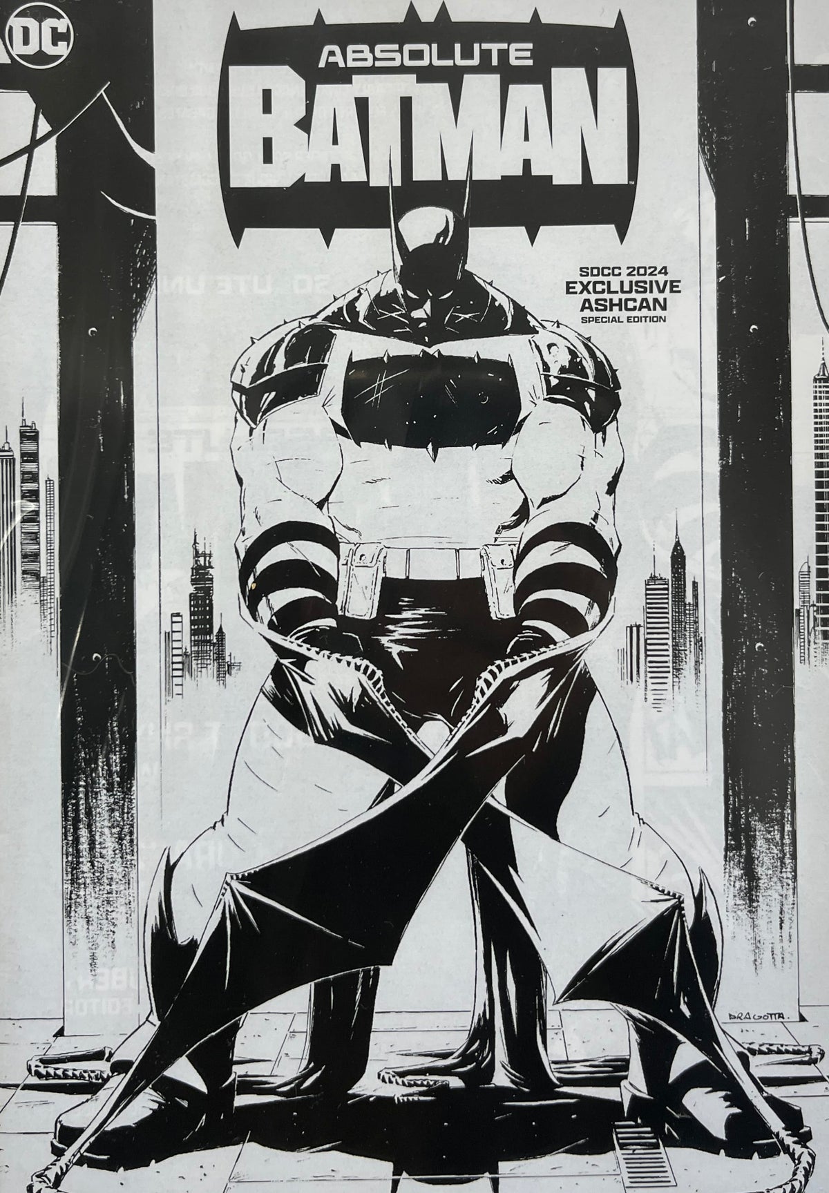 DC Comics Comic Books > Signed ABSOLUTE BATMAN #1 SDCC 2024 EXCLUSIVE ASHCAN [SIGNED BY NICK DRAGOTTA & SCOTT SNYDER] TE-ABSBAT-ASHCAN-SIGNED-NOV26