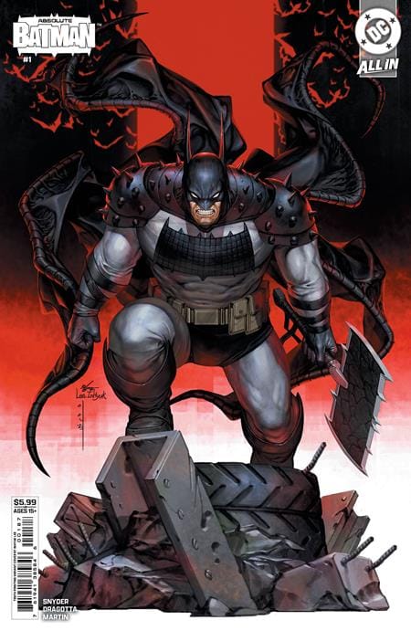 DC Comics Comic Books > Signed ABSOLUTE BATMAN #1 Tenth Printing Cvr B InHyuk Lee Card Stock Var [SIGNED BY NICK DRAGOTTA & SCOTT SNYDER] TE-1125DC8005-SIGNED-NOV26
