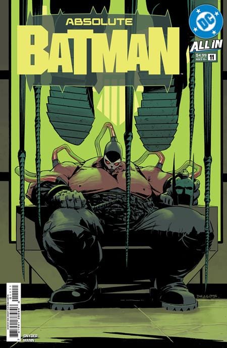 DC Comics Comic Books > Signed ABSOLUTE BATMAN #11 CVR A NICK DRAGOTTA [SIGNED BY NICK DRAGOTTA & SCOTT SNYDER] TE-0625DC017-SIGNED-NOV26
