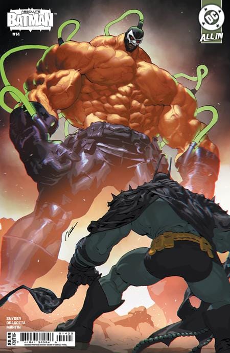 DC Comics Comic Books > Signed ABSOLUTE BATMAN #14 Second Printing Cvr B Gerald Parel Card Stock Var [SIGNED BY NICK DRAGOTTA & SCOTT SNYDER] TE-1225DC8029-SIGNED-NOV26