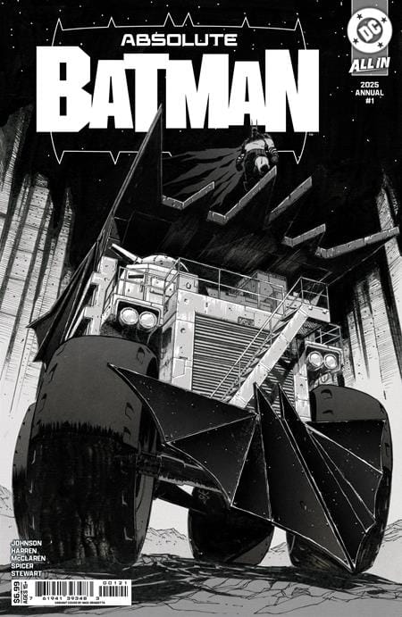 DC Comics Comic Books > Signed ABSOLUTE BATMAN 2025 ANNUAL #1 (ONE SHOT) CVR B NICK DRAGOTTA CARD STOCK VAR [SIGNED BY NICK DRAGOTTA & SCOTT SNYDER] TE-0825DC0043-SIGNED-NOV26