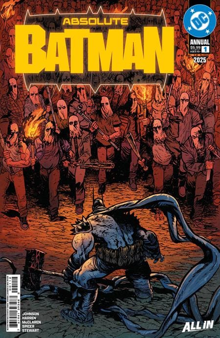 DC Comics Comic Books > Signed ABSOLUTE BATMAN 2025 ANNUAL #1 (ONE SHOT) Second Printing Cvr A Daniel Warren Johnson [SIGNED BY NICK DRAGOTTA & SCOTT SNYDER] TE-1125DC8002-SIGNED-NOV26