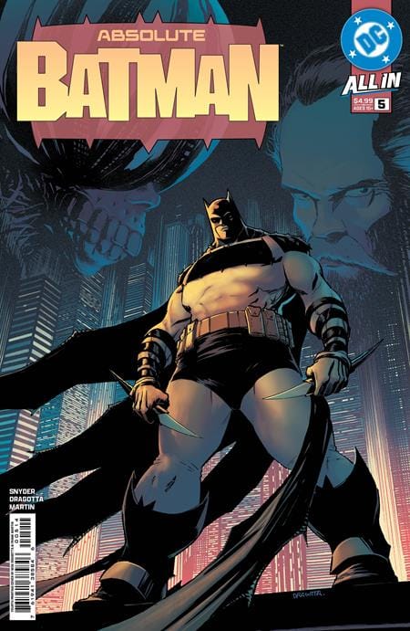 ABSOLUTE BATMAN #5 Fourth Printing [SIGNED BY NICK DRAGOTTA & SCOTT SNYDER]