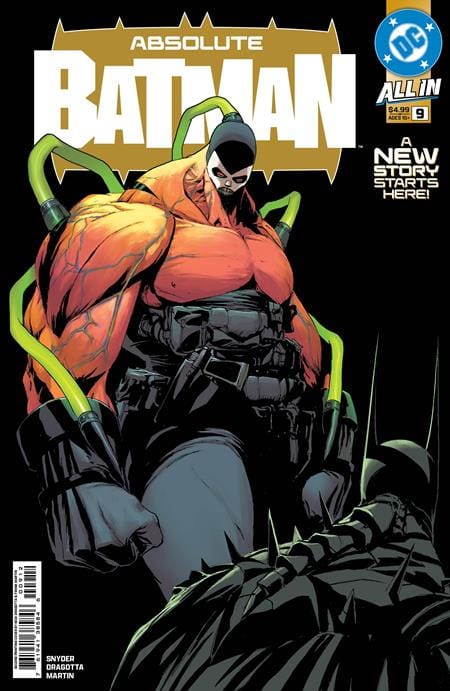ABSOLUTE BATMAN #9 Second Printing [SIGNED BY NICK DRAGOTTA & SCOTT SNYDER]