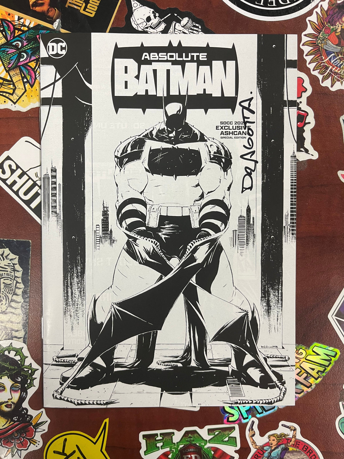 DC Comics Comic Books > Signed ABSOLUTE BATMAN ASHCAN [SIGNED BY NICK DRAGOTTA] 26832892 TE-AB-ASHCAN