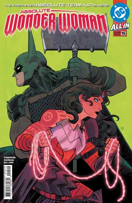 ABSOLUTE WONDER WOMAN #15 Second Printing Cvr A Hayden Sherman [SIGNED BY HAYDEN SHERMAN]