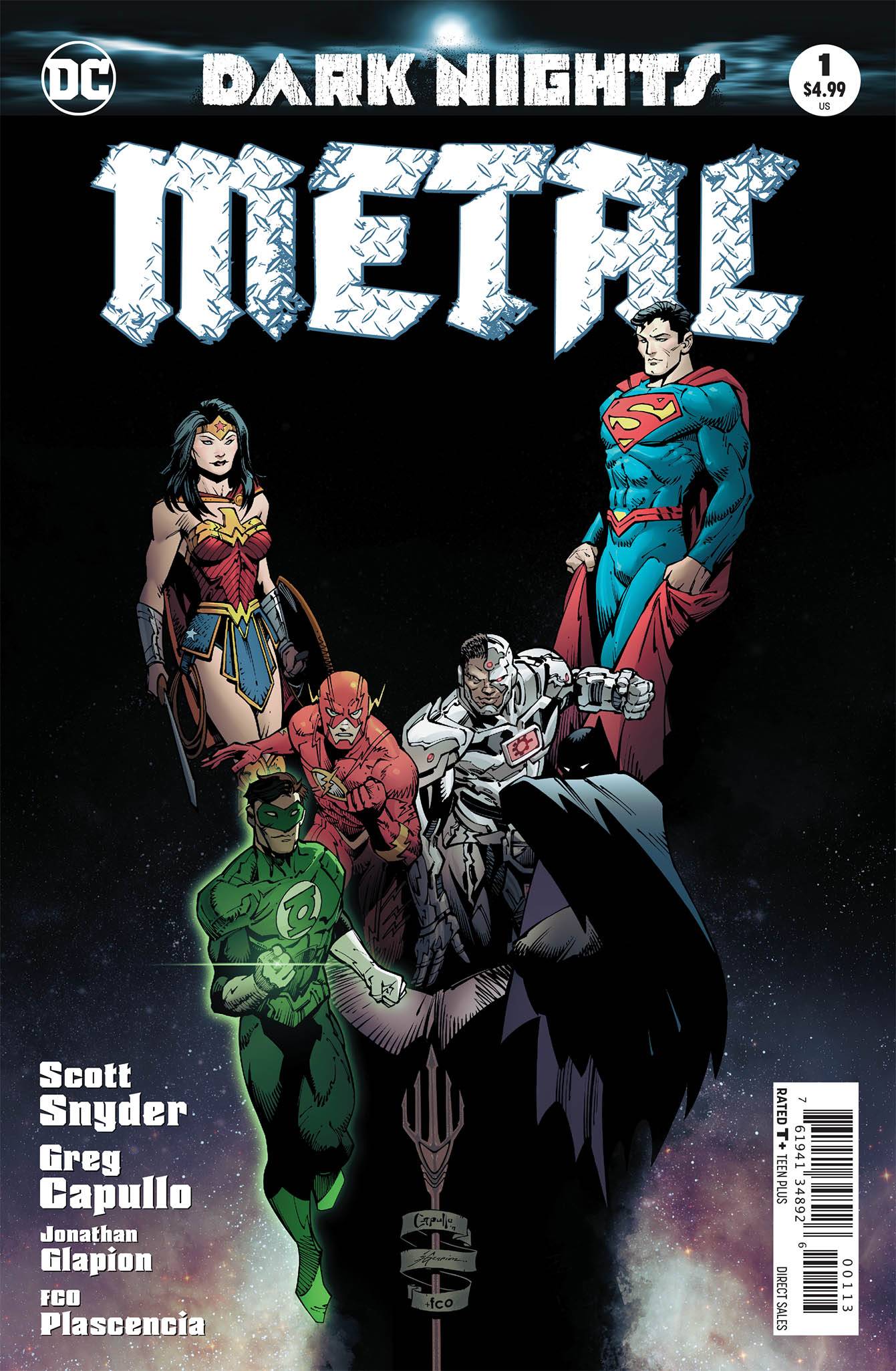 DARK NIGHTS METAL #1 (OF 6) 3RD PTG (SIGNED BY SCOTT SNYDER)