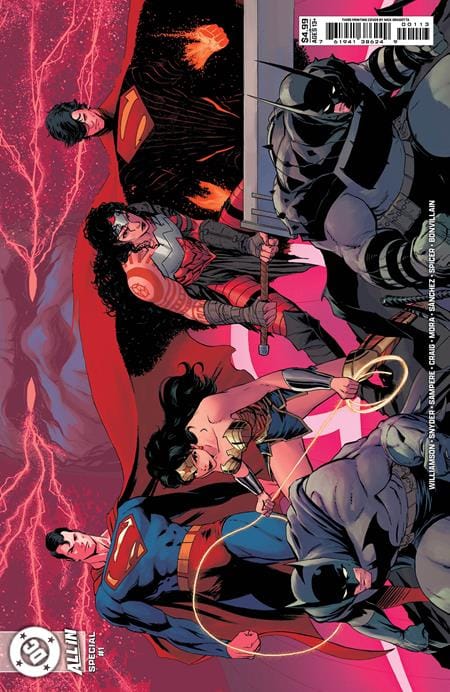 DC ALL IN SPECIAL #1 (ONE SHOT) Third Printing [SIGNED BY SCOTT SNYDER]