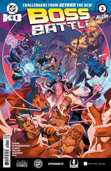 DC Comics Comic Books > Signed DC K.O. BOSS BATTLE #1 (ONE SHOT) CVR A JAMAL CAMPBELL [SIGNED BY JOSH WILLIAMSON] TE-1225DC0036- SIGNED