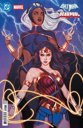 DC Comics Comic Books > Signed DC MARVEL BATMAN DEADPOOL #1 (ONE SHOT) CVR H JENNY FRISON WONDER WOMAN STORM CARD STOCK VAR [SIGNED BY JOSH WILLIAMSON] TE-0925DC0008-SIGNED