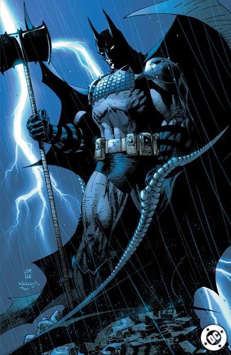FIRST PRINT - ABSOLUTE BATMAN #1 CVR J JIM LEE FOIL VAR [SIGNED BY SCOTT SNYDER & NICK DRAGOTTA]