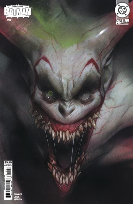 FIRST PRINTING - ABSOLUTE BATMAN #15 CVR C BEN OLIVER CARD STOCK VAR [SIGNED BY SCOTT SNYDER]