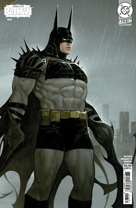 FIRST PRINTING - ABSOLUTE BATMAN #16 CVR C LESLEY LEIRIX LI CONNECTING CARD STOCK VAR [SIGNED BY NICK DRAGOTTA & SCOTT SNYDER]
