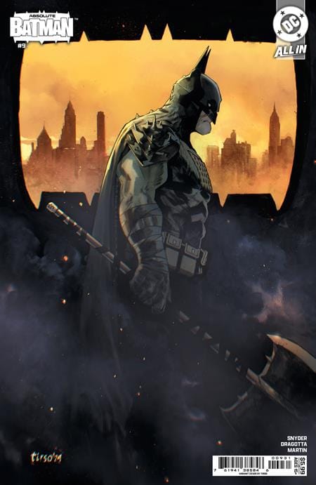 FIRST PRINTING - ABSOLUTE BATMAN #9 CVR C TIRSO CONS CARD STOCK VAR [SIGNED BY NICK DRAGOTTA & SCOTT SNYDER]