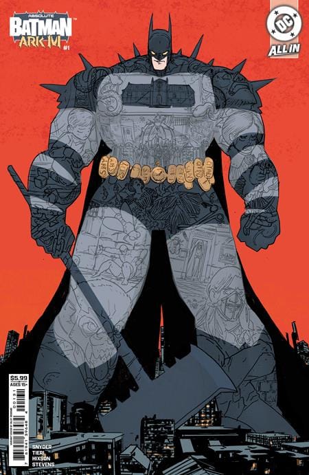 FIRST PRINTING - ABSOLUTE BATMAN ARK-M SPECIAL #1 (ONE SHOT) CVR C RILEY ROSSMO CARD STOCK VAR [SIGNED BY NICK DRAGOTTA & SCOTT SNYDER]