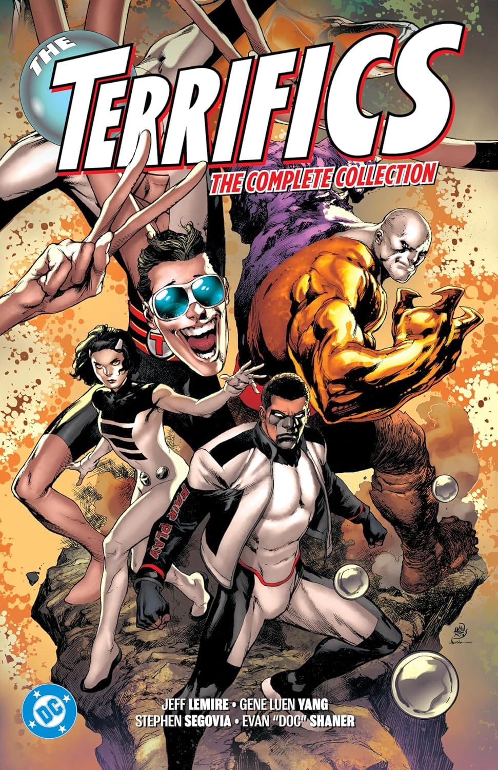 DC Comics Comic Books > Signed The Terrifics: The Complete Collection TP [SIGNED BY JEFF LEMIRE] TE-9781799502265-PRH-SIGNED