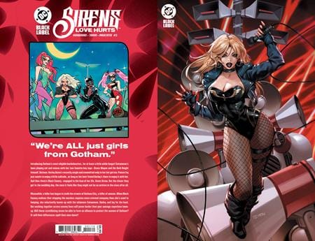 DC Comics Comic Books SIRENS LOVE HURTS #1 (OF 4) Second Printing Cvr B Derrick Chew Foil Var (MR) 76194138461000172 0226DC8053