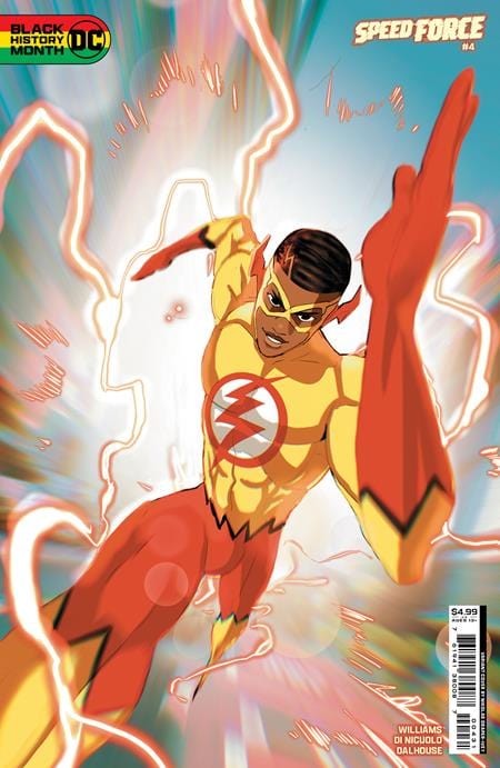 DC Comics Comic Books SPEED FORCE #4 (OF 6) CVR C NIKOLAS DRAPER-IVEY BLACK HISTORY MONTH CARD STOCK VAR 76194138008700431 1223DC142