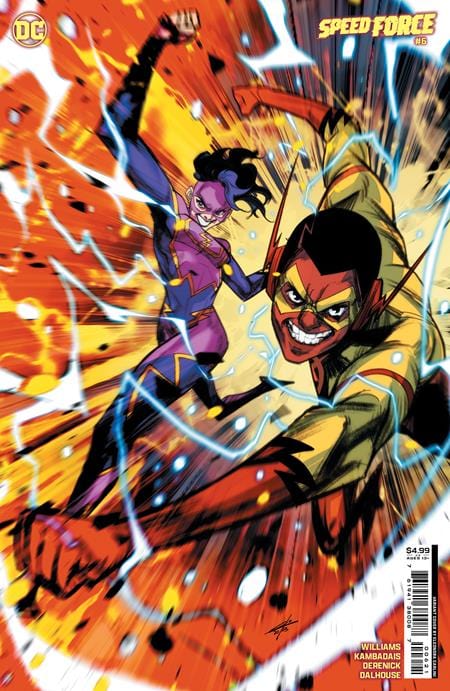 DC Comics Comic Books SPEED FORCE #6 (OF 6) CVR B ELEONORA CARLINI CARD STOCK VAR 76194138008700621 0224DC114