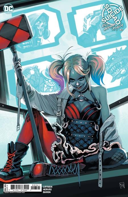 DC Comics Comic Books SUICIDE SQUAD KILL ARKHAM ASYLUM #3 (OF 5) CVR C STEPHANIE HANS CARD STOCK VAR (MR) 76194137320100341 0124DC153
