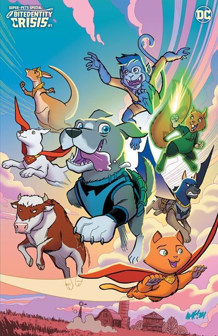 DC Comics Comic Books SUPER-PETS SPECIAL BITEDENTITY CRISIS #1 (ONE SHOT) CVR C TONY FLEECS CARD STOCK VAR 76194138578500141 0624DC196